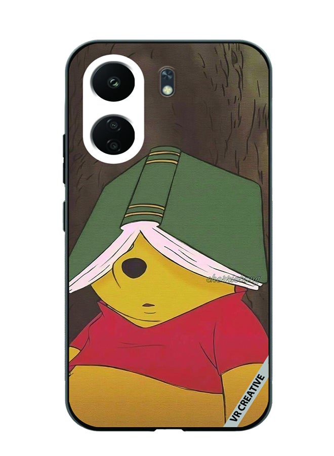 VR CREATIVE Protective Case Cover For Xiaomi Redmi 13C Pooh Design Multicolour - Image 1