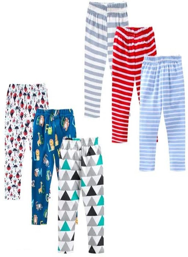 Dikary Baby Pajama Set for Baby, Infants & Toddlers, Multicolour, Cotton, Baby Pajama, Baby Bottoms, Baby Clothes, Kids Clothing, (Pack of 6, 12-18 Months) - Image 1