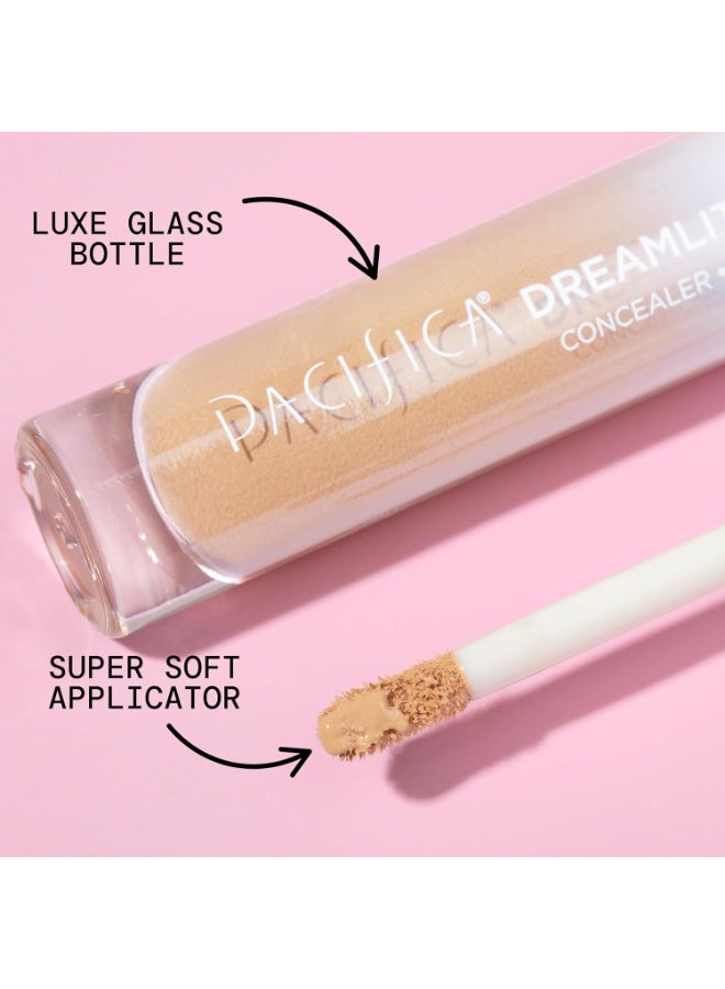 Pacifica Concealer â€“ DreamLit Glow Full Coverage Concealer with Squalane for Dark Circles & Dark Spot Correction, Lightweight & Long-Lasting, Vegan & Cruelty-Free, Shade 09 (Warm Honey) - Image 5