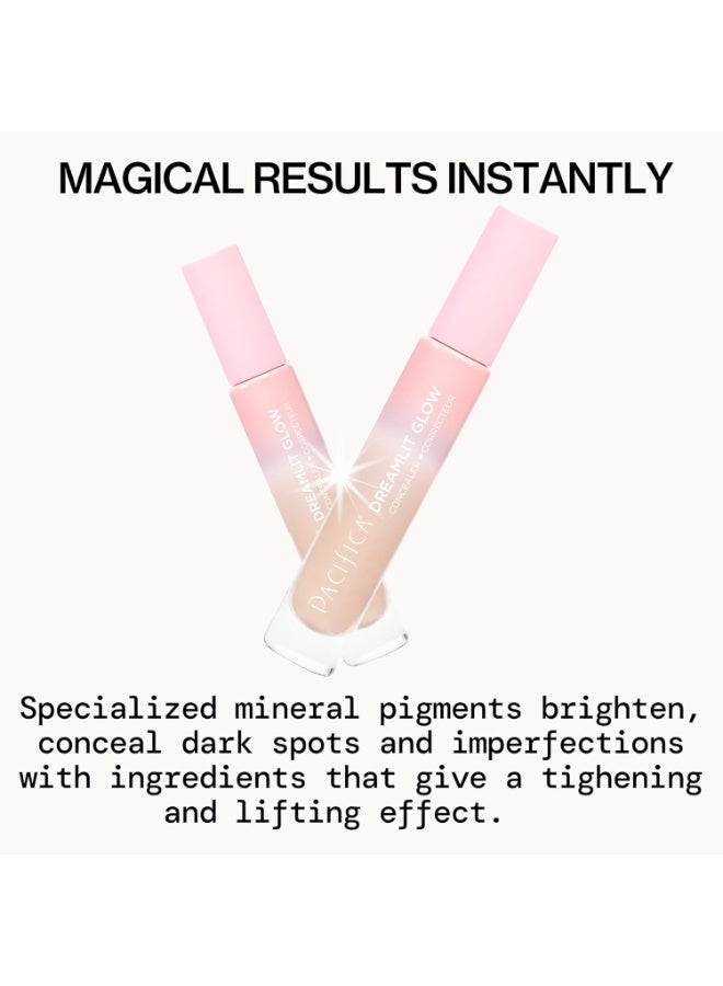 Pacifica Concealer â€“ DreamLit Glow Full Coverage Concealer with Squalane for Dark Circles & Dark Spot Correction, Lightweight & Long-Lasting, Vegan & Cruelty-Free, Shade 09 (Warm Honey) - Image 4