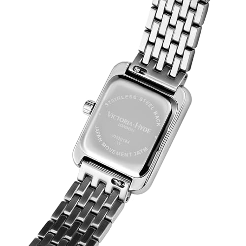 VICTORIA HYDE Womens Watch, Silver Watch for Women, Rectangular Ladies Watches - Image 3