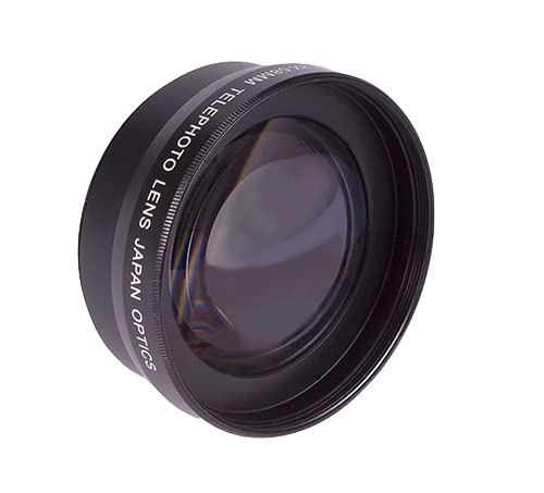 OPTURA HD Photo 55MM 2.2X Telephoto Lens for Nikon D3400, D5600 and Sony Alpha Series A99II, A99, A77II, A77, A68, A58, A57, A65, A55, A 390, A100, A33, A900, A850, A700, A500, A330, A300 - Image 1