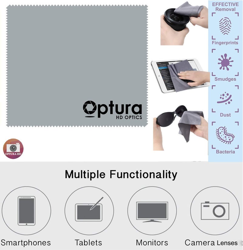 OPTURA HD Photo 55MM 2.2X Telephoto Lens for Nikon D3400, D5600 and Sony Alpha Series A99II, A99, A77II, A77, A68, A58, A57, A65, A55, A 390, A100, A33, A900, A850, A700, A500, A330, A300 - Image 5