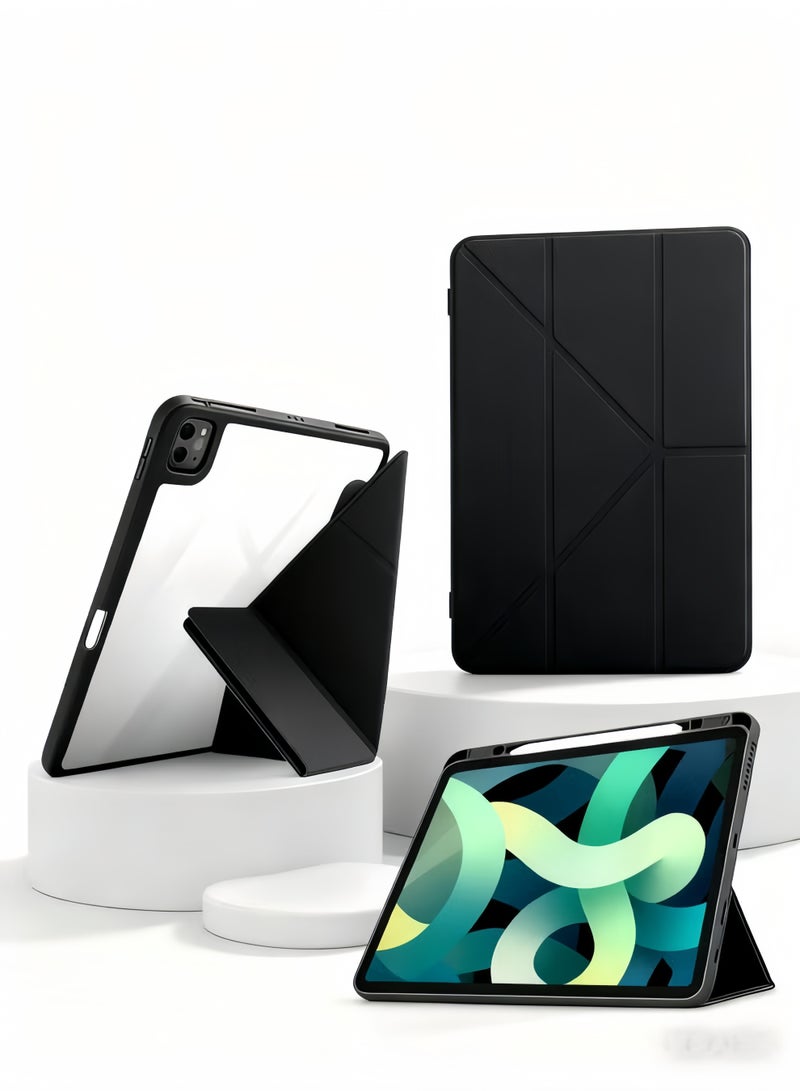 iPad Y-Shaped Folding Protective Cover - Fit 2025 11th Gen (11in/A3354-A3355-A3356) & 2022 10th Gen (10.9in/A2696-A2757-A2777) - Image 1