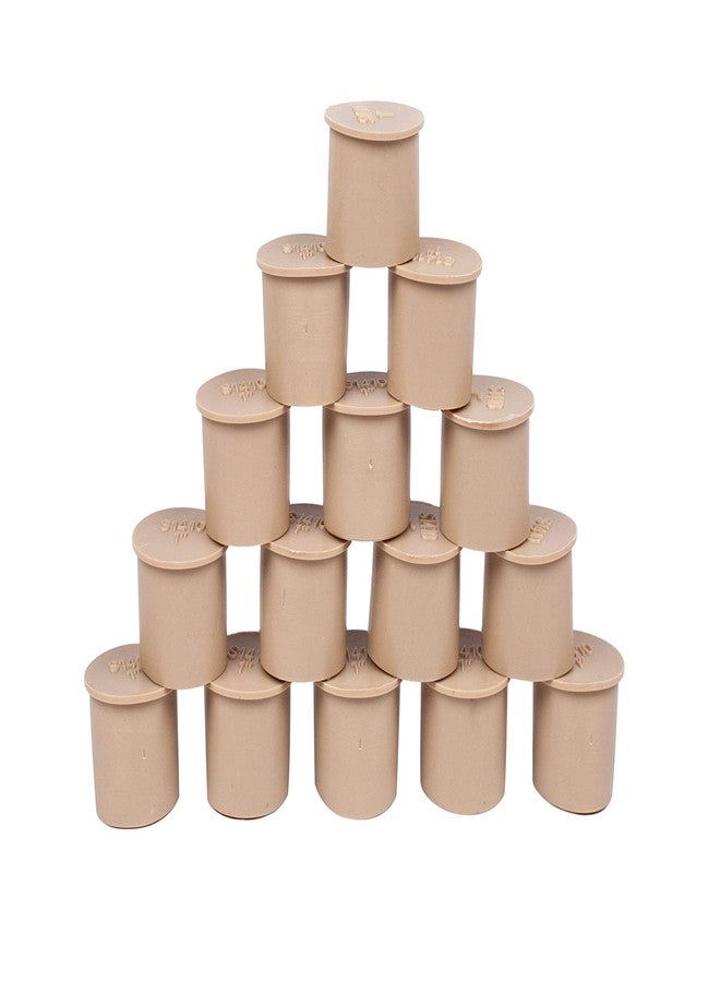 SummitLink Pool Fence Hole Plug Deck Patio Ground Cover Caps (15pcs, Grey (Heavy Duty)) - Image 1