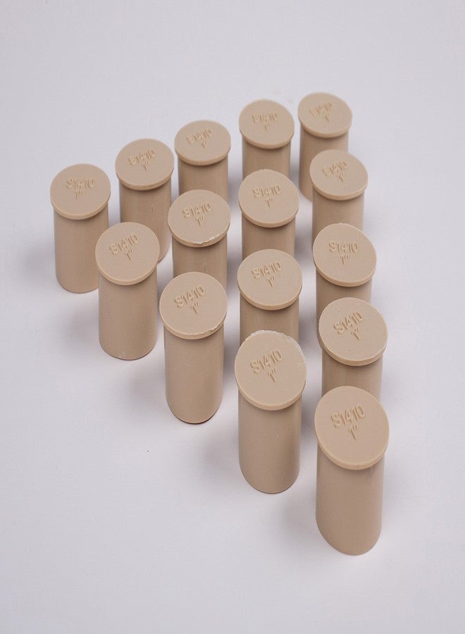 SummitLink Pool Fence Hole Plug Deck Patio Ground Cover Caps (15pcs, Grey (Heavy Duty)) - Image 2