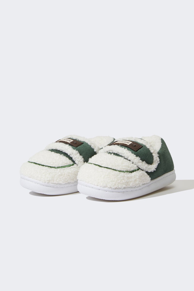 DeFacto Multicolour Boy Boy Flat Sole Plush Home Slippers Casual - Image 1