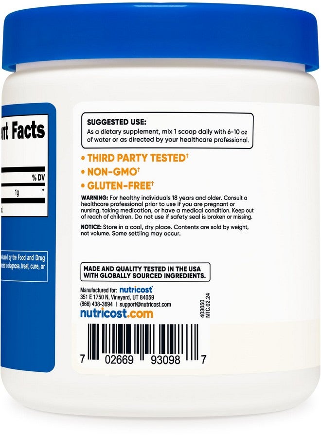 Nutricost Pure Agmatine Sulfate Powder - 250 Grams - Image 4