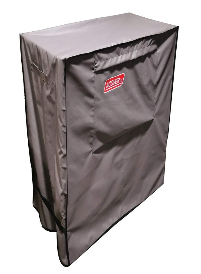 acoveritt Waterproof 80-100 Qt Rolling Cooler Cart Cover Fits Most Patio Ice Chest Party Cooler Upto 43L x 22W x 32H inch - Image 3