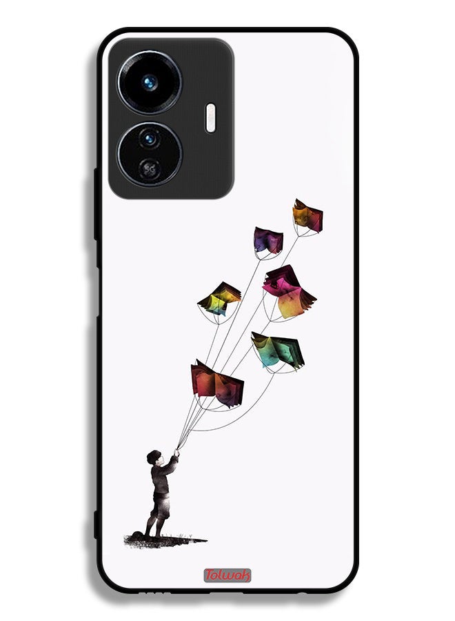 Tolwak Vivo Y77e 5G Protective Case Cover Kites Of Book - Image 2