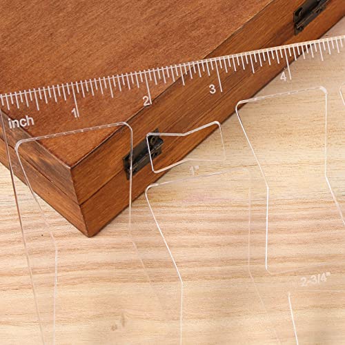 ACCZIO Router Clip Butterfly Inlay Template - Woodworking Decoration Fixture, 7 inch Butterfly 1 Piece - Image 5