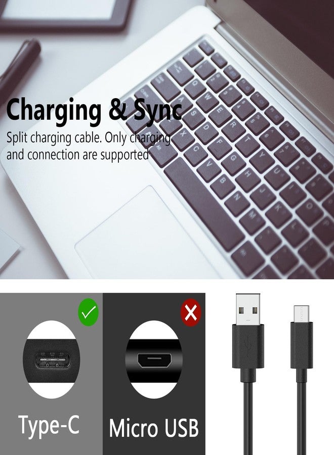 Geekria for Creators USB A to Type C Microphone Cable 10 ft / 3 M, Compatible with FIFINE AmpliGame A6, HyperX QuadCast S, SoloCast, Logitech G Yeti GX, TONOR TC30 Mic Cord (Black) - Image 4