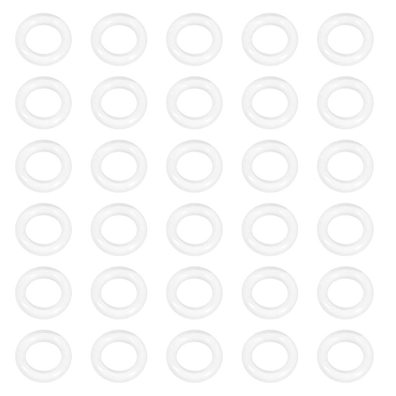 LEPEVNEY Silicone O-Ring, 9mm OD x 5mm ID x 2mm Width, VMQ Seal O Rings Gasket, Pack of 30 - Image 1