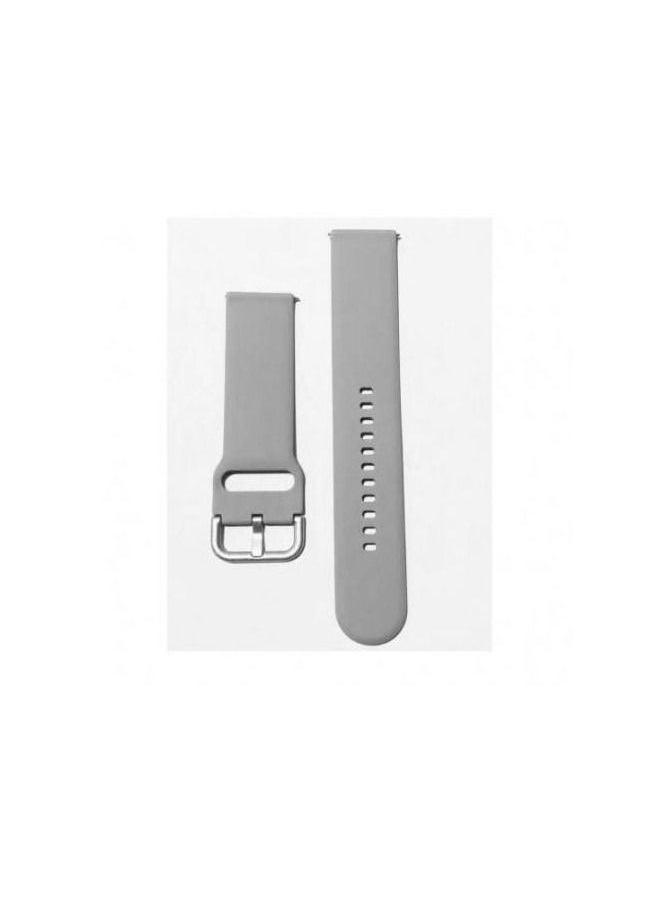 Generic - 20mm Sport Silicone Straps For Amazfit GTS 4/GTS 4 Mini/GTS 3 - Gray - Image 1