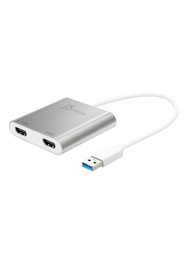 j5create JUA365 USB™ 3.0 to Dual HDMI Multi-Monitor Adapter