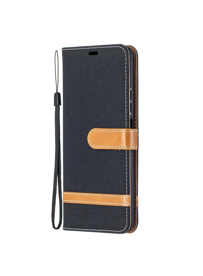 S-TOP Case For Huawei P smart 2021 / Y7a Lite Color Matching Denim Texture Horizontal Flip Leather Case with Holder & Card Slots & Wallet & Lanyard - Image 2