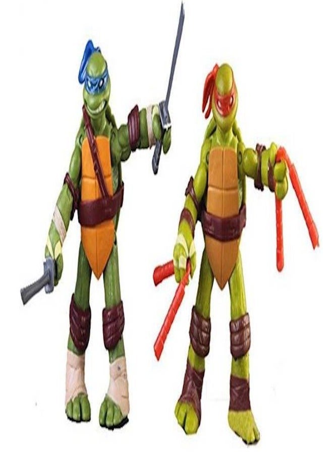 طقم مجسمات شخصيات الأكشن من سلسلة Teenage Mutant Ninja Turtles من 4 قطع 5بوصة - Image 4