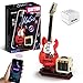 Suplanet Electric Guitar Music Interactive Building Set for Music Lovers Bluetooth Connectivity Reverb Amplifier Collectible Building Kit for Rockers Adults and Kids 500 PCS - Image 2