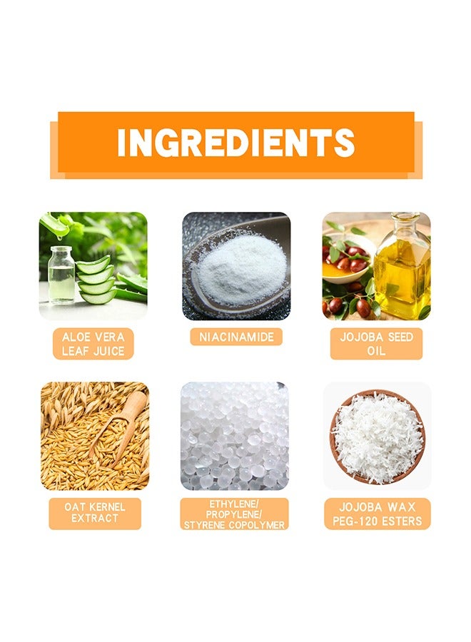 إيلهو غسول وجه ممتص للعرق ، مانع عرق للوجه ، تثبيط العرق ، غسول للخد والجسم والجبهة وفروة الرأس جاف ، فرط التعرق المفرط ، التحكم في البشرة الدهنية 50 مل - Image 2