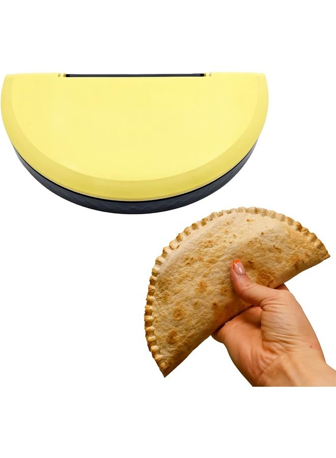 عام سدادات التورتيلا كبيرة-لثلاثة-12 بوصة من الدقيق التورتيلا | اصنع سندويشات التاكو المختومة ، الكويساديلا ، بوريتو وأكثر | وجبات خالية من الفوضى في ثوانٍ | - Image 1