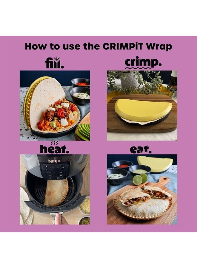 عام سدادات التورتيلا كبيرة-لثلاثة-12 بوصة من الدقيق التورتيلا | اصنع سندويشات التاكو المختومة ، الكويساديلا ، بوريتو وأكثر | وجبات خالية من الفوضى في ثوانٍ | - Image 5