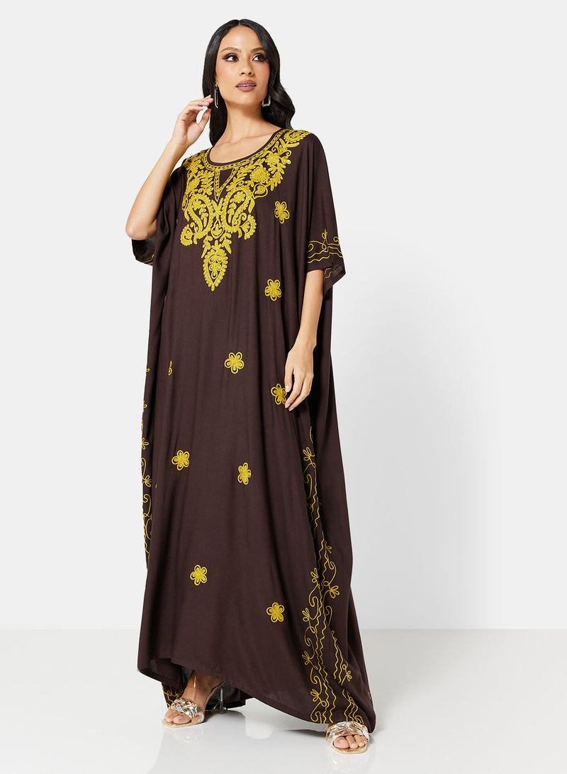 EMBROIDERED KAFTAN
