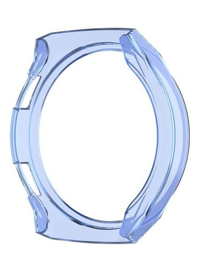 BGM Full Coverage Protective Case With Screen For Huawei Watch GT 2e Transparent Blue - Image 4