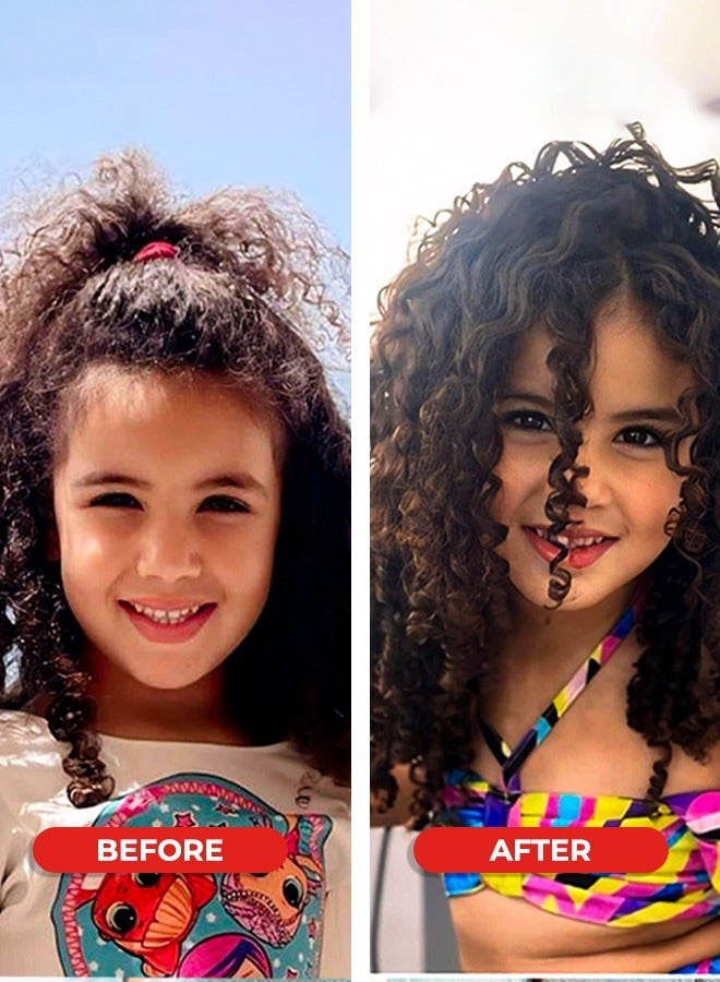 ذا هير أديكت بابل ترابل بلسم ليف إن للأطفال 250 مل -  لشعر خالٍ من التجعد - Image 3