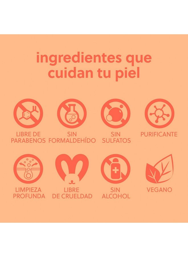 تري هت مقشر الوجه المفتح من تري هت بالأناناس والبابايا | ينظف المسام بعمق لإزالة الجلد الميت والشوائب | العناية الأساسية المغذية للجسم | 7.4 أونصة سائلة - Image 4