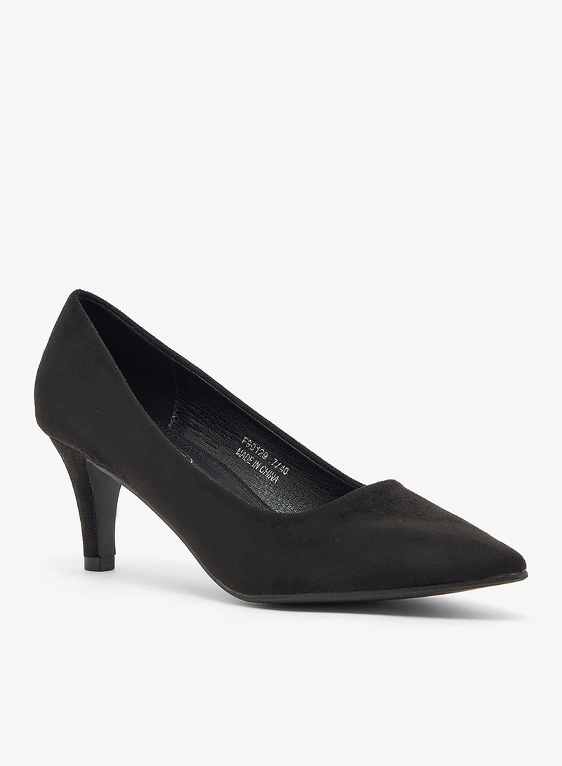 Spot-On Heeled Pointed Pump - Image 2