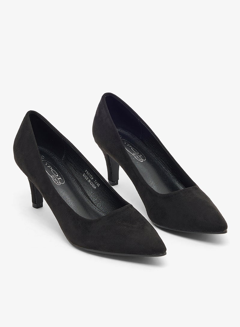 Spot-On Heeled Pointed Pump - Image 4