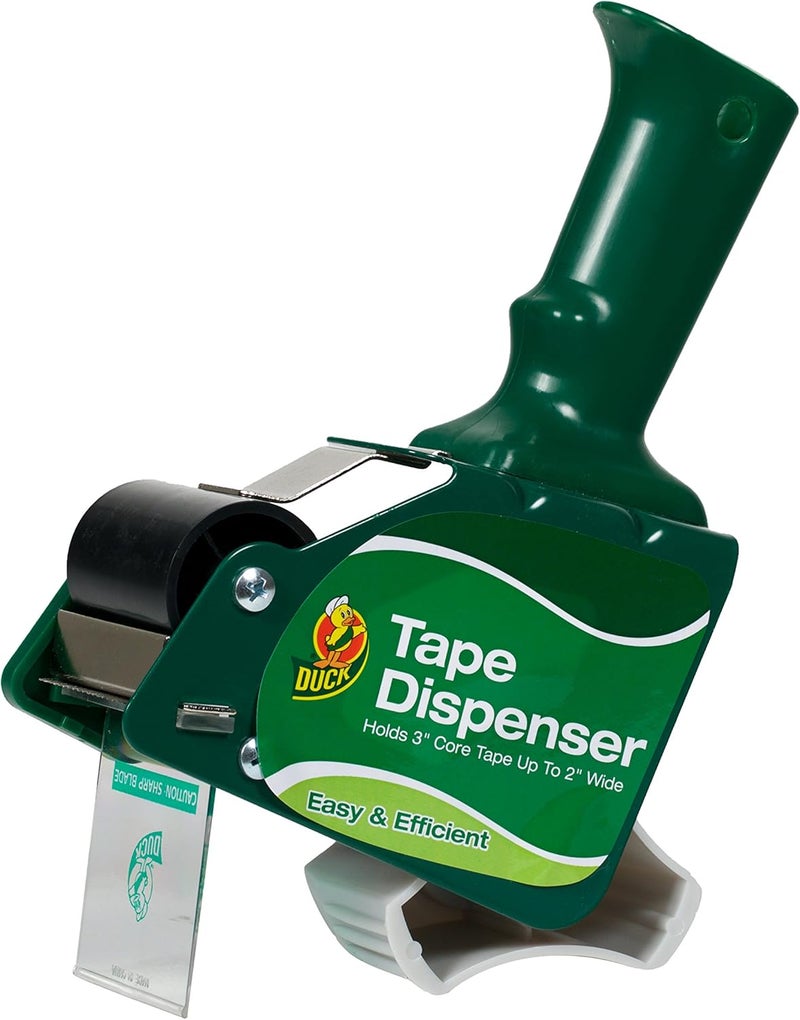 Duck Brand Standard Tape Gun Dispenser for Packing Tape Rolls Up to 2 Inch Wide (394600) - Image 1