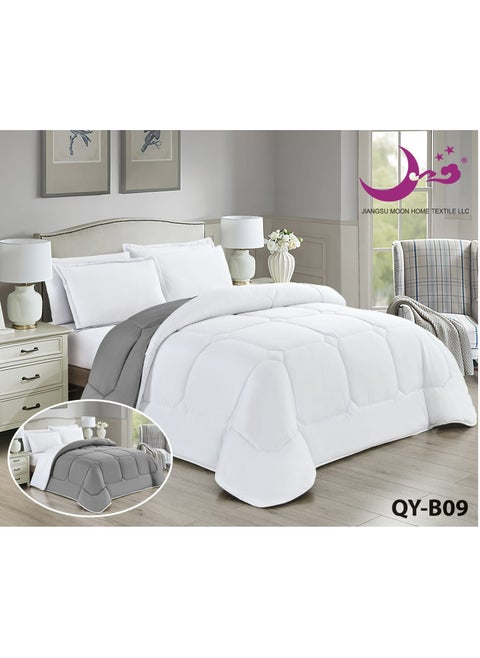 Comforter Set Bedspread For One and A Half 4 Pieces Two Sides Medium Microfiber Filling170x220cm