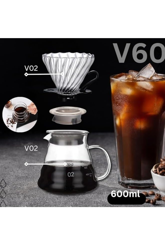 مجموعة أدوات تقطير V60 - طقم مكون من 14 قطعة مع حقيبة قهوة - pzsku/ZFD0C6B8636BC5CAD10DDZ/45/_/1737278481/085dd74e-371f-40a1-8a78-6418746696c5