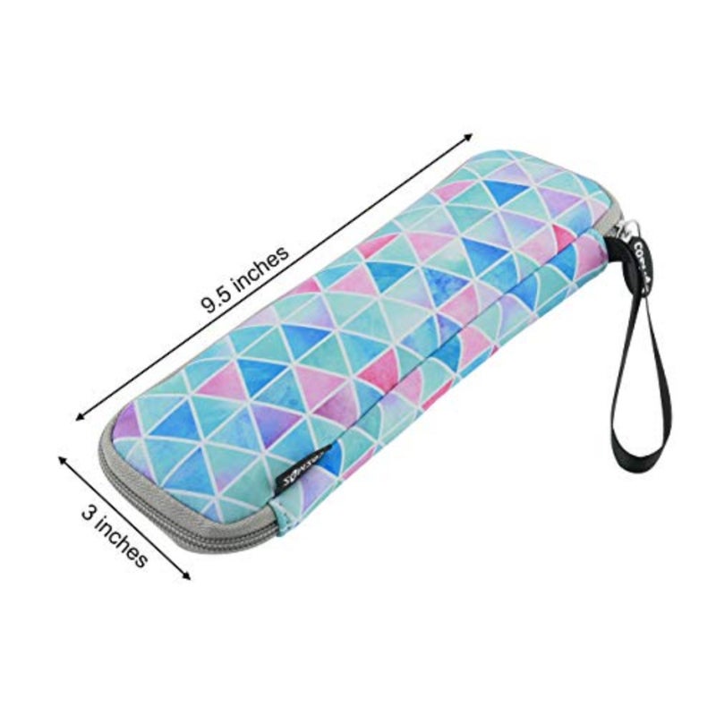 Reusable Portable Travel Tableware Carryg Bag Storage Case Cutlery Flatware Organziers for Straw Spoon Fork Chopsticks Utensil Holder - Image 2
