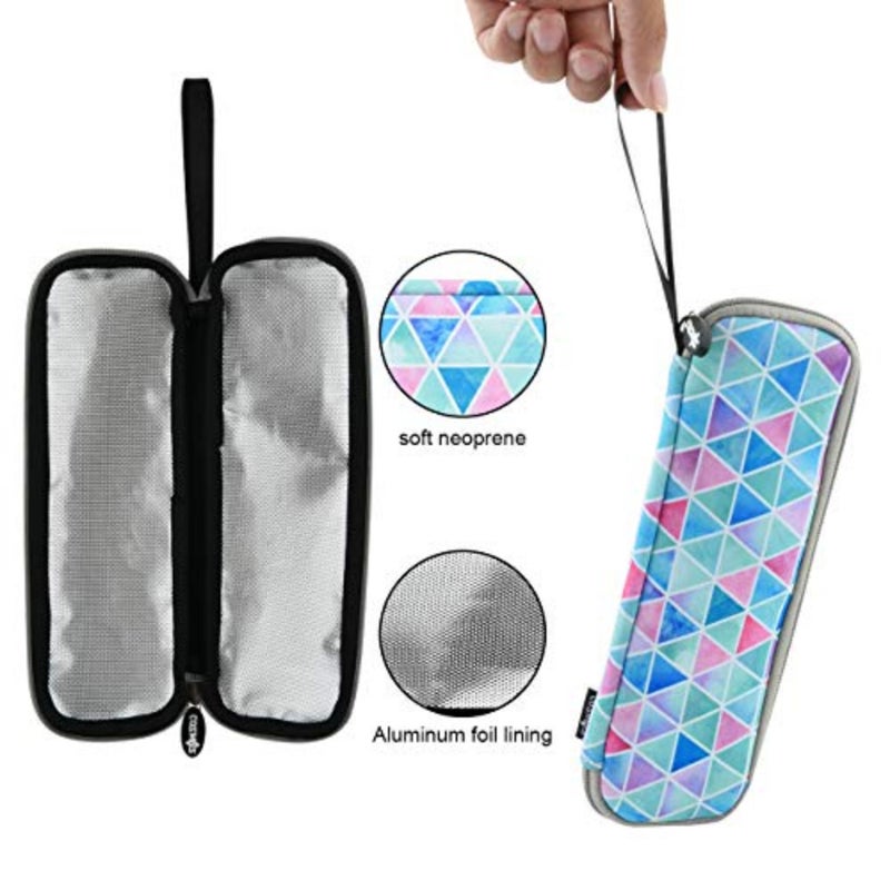 Reusable Portable Travel Tableware Carryg Bag Storage Case Cutlery Flatware Organziers for Straw Spoon Fork Chopsticks Utensil Holder - Image 3