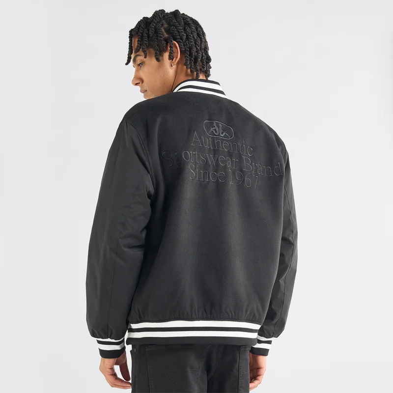 Splash FAV Varsity Applique Detail Button Through Jacket with Pockets