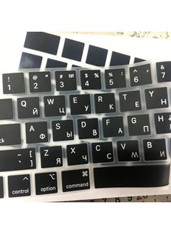 Applicable To Apple Air13 A2681(M2) European/US Russian Keyboard Film Pro13/pro14 A2442-Color:Long Carton Packaging-Size:Us Version Pro14 A2442/a2779/a2992/a2918