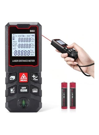 Laser Meter,Digital Laser Rangefinder,Digital Laser Distance Meter with 1 Bubble Levels,M/In/Ft Unit switching Backlit 2.0 Inch LCD, Measure Distance, Area and Volume Diastimeter - pzsku/ZFD0CAB34F769FCC3380CZ/45/1741082670/ac379cc6-7706-406a-b473-8cab63da9601
