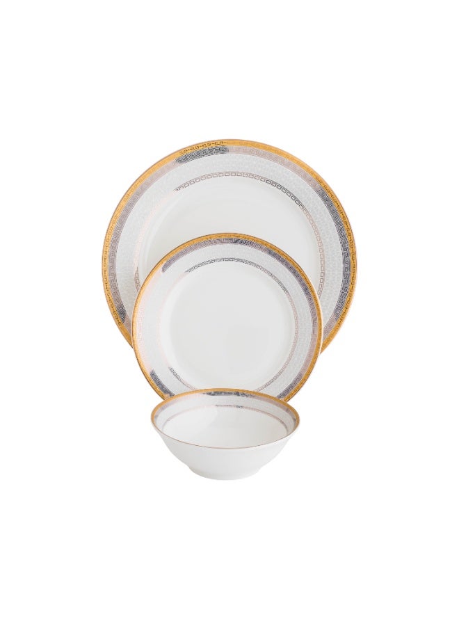 باصرة طقم عشاء بورسلين مكون من 18 قطعة - 4 أشخاص - Image 1