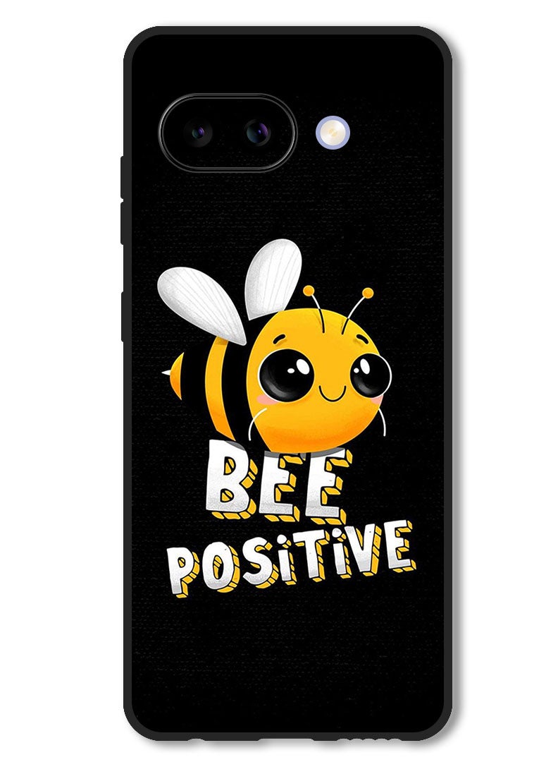 Theodor Case Compatible with Google Pixel 9A Protection Shockproof Bumper Cover Bee Positive - Image 1