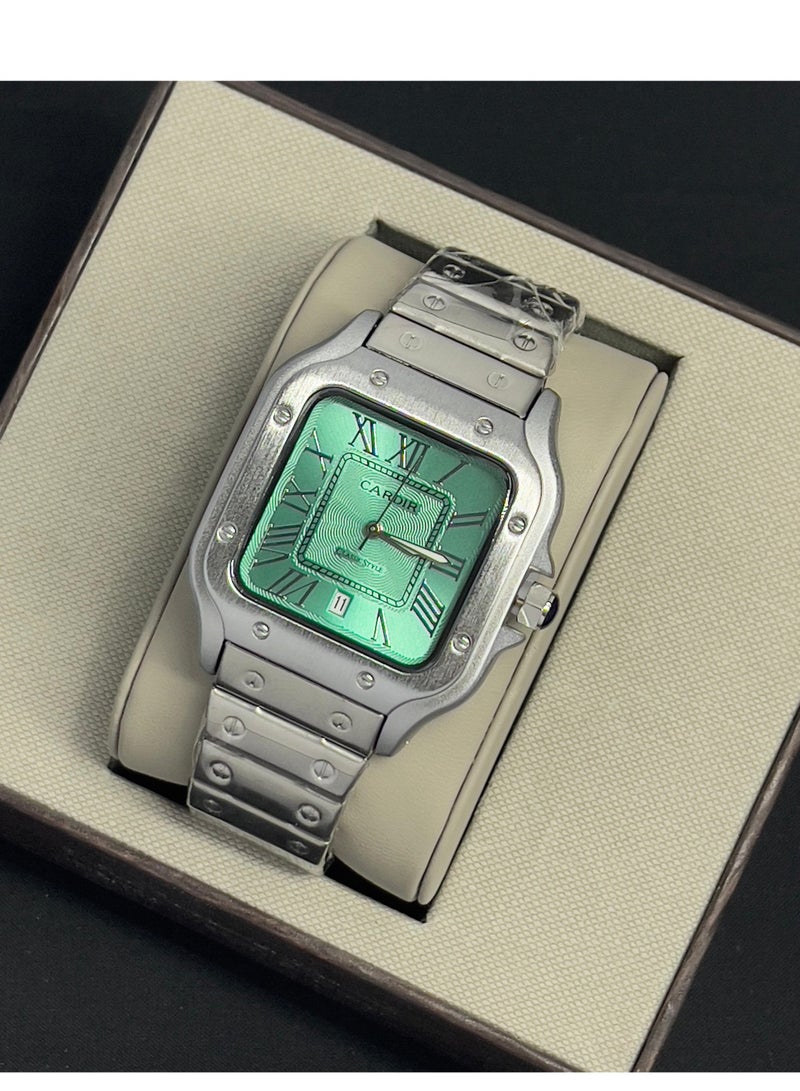Modern CARDIR watch with a contemporary design of Latin letters