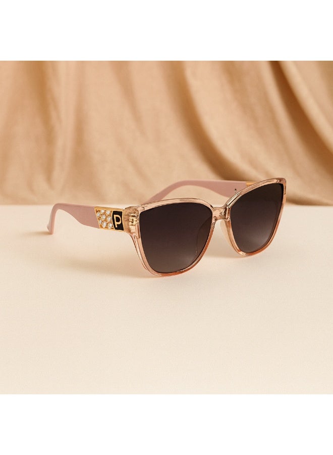 Women’s UV400 Sunglasses – Stylish Gold-Detail Temple – Full UV Protection - Image 2