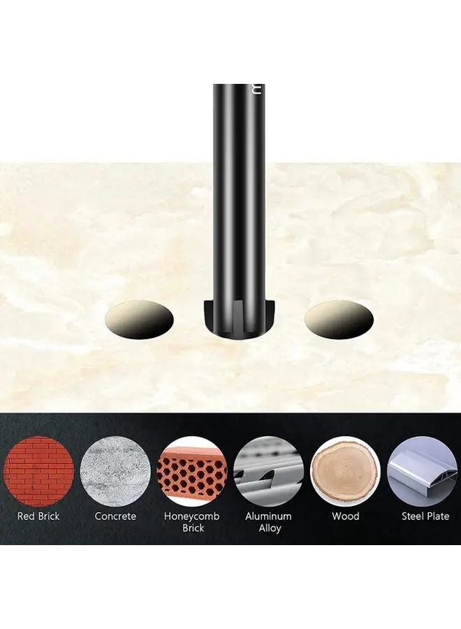 3PCS 12MM Carbide Drill Bit Set For Glass Concrete Tile Ceramic Wall - Image 5