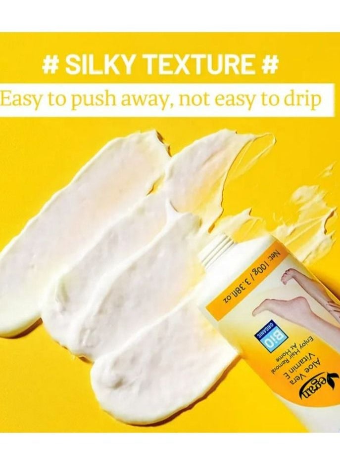 Disaar - Hair Removal CREAM ALOE VERA&VITAMIN E 100 g - Image 1