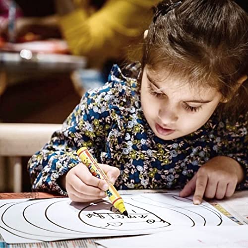 Stic Colorstix 24 Shades Colour Thick Sketch Pens Set For Kids Art Kit Stationery Markers Items School Pack Artists Sketching Drawing Materials Craft Supplies Toy Return Gift ,Ink Multicolor - Image 5
