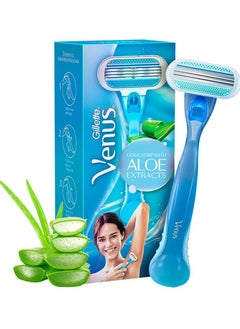 Gillette Gillette Venus Hair Removal Razor - With Aloe Extracts, For Women, 1 pc  - Image 2