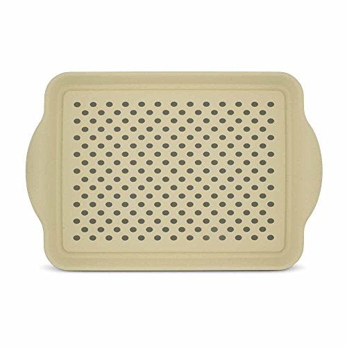 Freelance Anti Slip Serving Tray - 40.2 x 27 cm - Cream - Non-Slip Rubber Surface, Break-Resistant - Versatile Anti Skid PP Plastic Kitchen & Dining/Coffee Table Trays for Breakfast/Food/Tea - Image 5