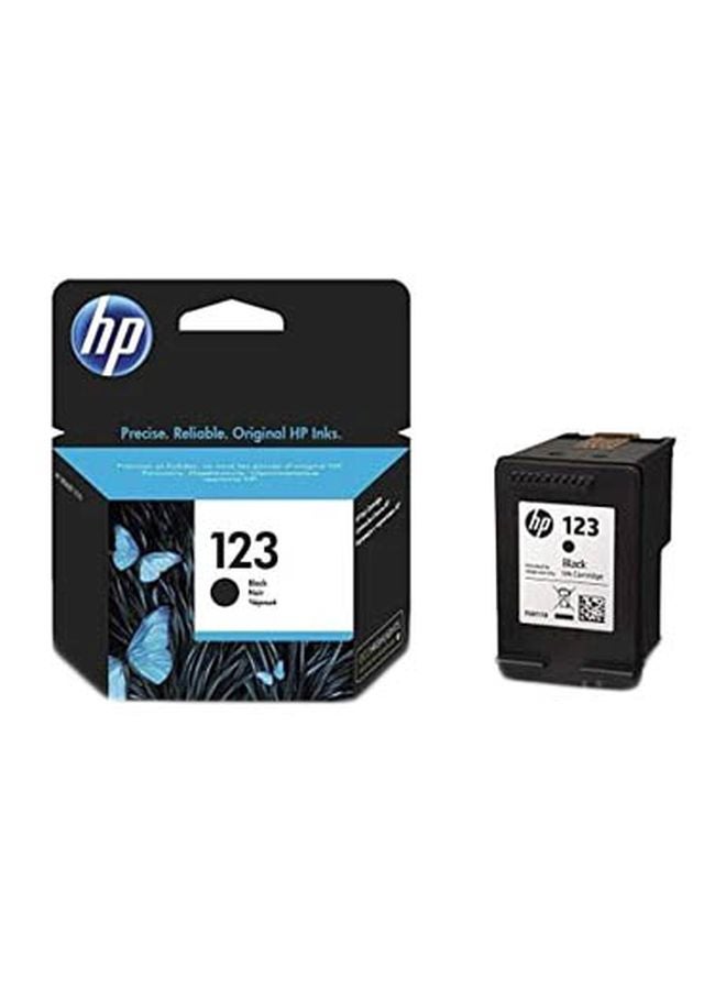 HP 123 Original Inkjet Cartridge Black - Image 1