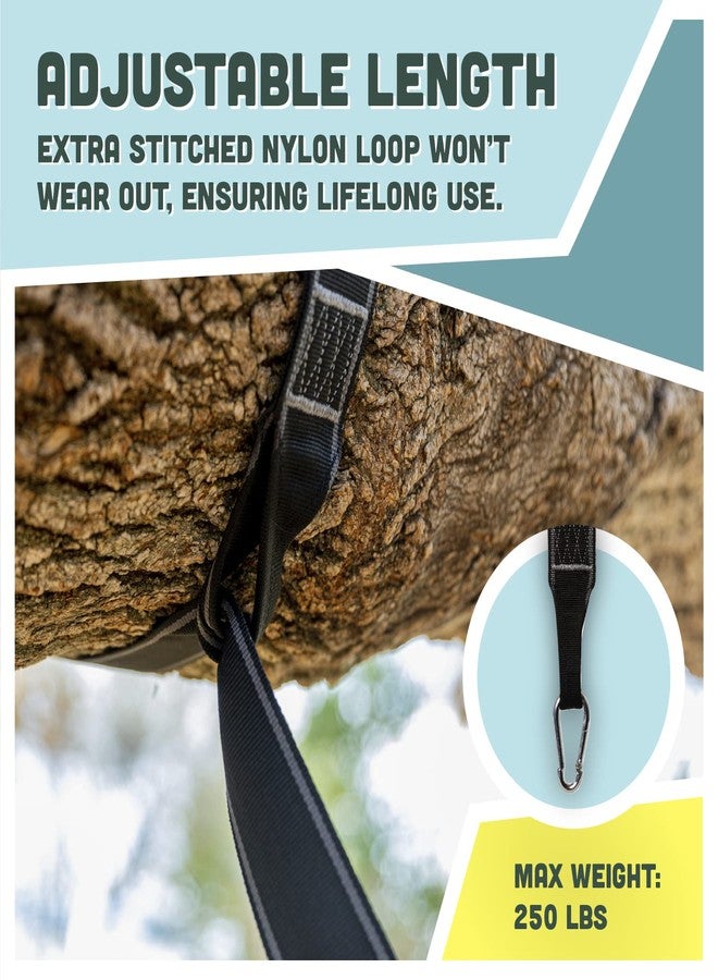 Squirrel Products Two Nylon Tree Swing Hanger Straps - 15ft Each - Image 4
